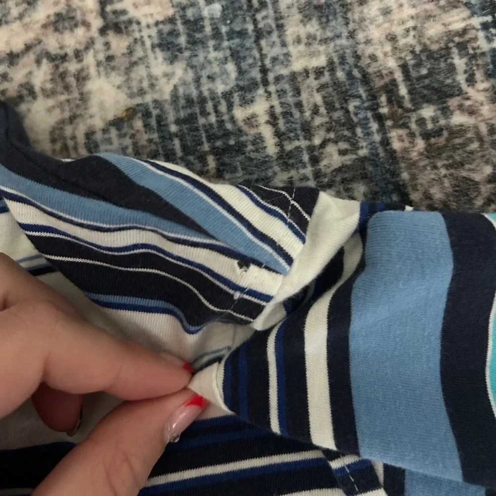 Nike 2000’s Striped Polo Shirt